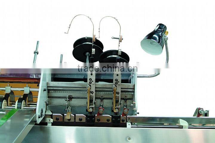 saddle stitch binding machine, automatic saddle stitching and folding machine
