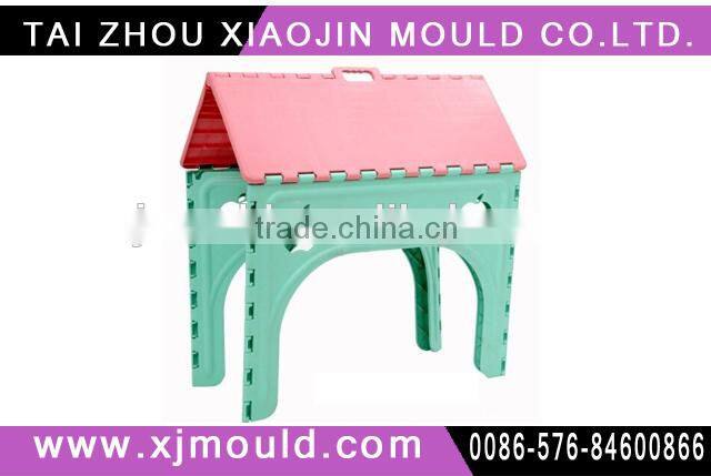 plastic foldable child Table Mould,folding child table mold supplier