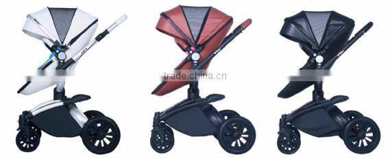 Egg baby stroller ,multi-function 3 in 1 baby stroller with high landscape