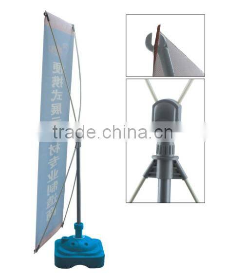 good quality advertising banner stand with blue basement