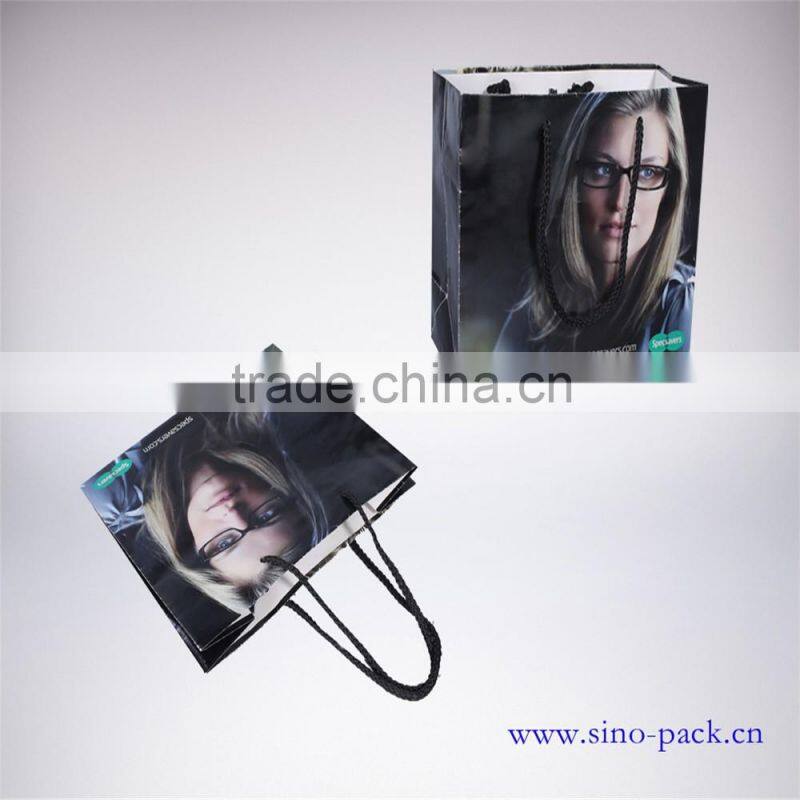 Printed custom made shoping bags fashionable shopping bags