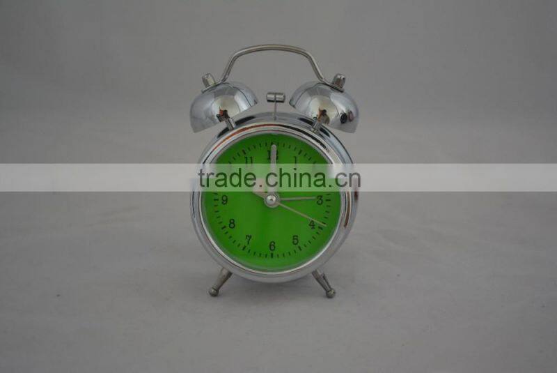 best selling interactive mantle analogue timeclock with color clock face for home decoration