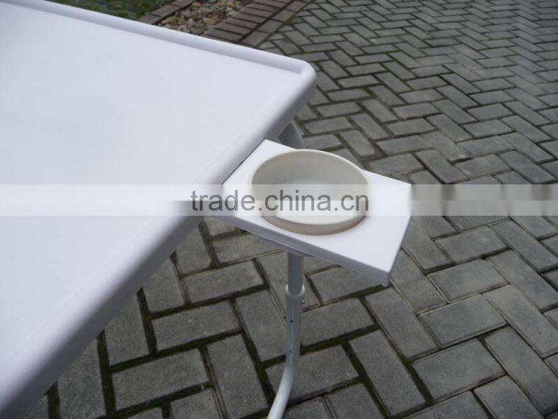 cheap price and good quality New design cup holder folding computer table