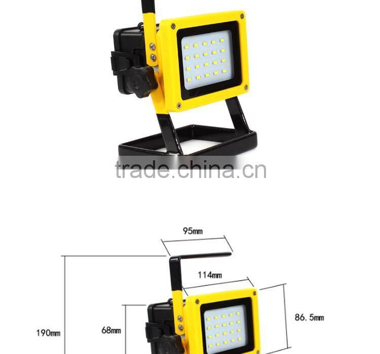 30W 50W High Quality High Power Rechargeable Led Search Light Magnetica Work Outdoor Led Flood Light