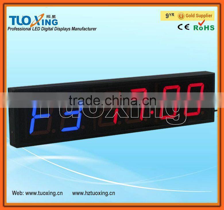 4 inch 6 digit LED Digital Crossfit Timer