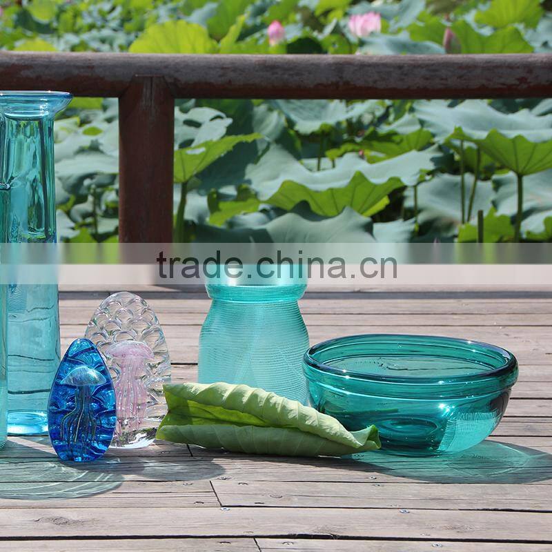 Glass Promotion Bowl Vase Colour Decor Cheap