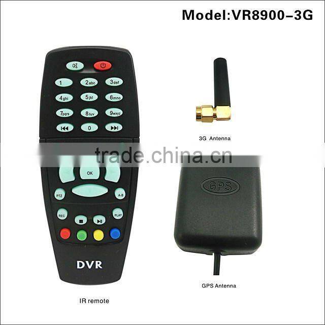 4CH D1 GPS and 3G HDD car DVR