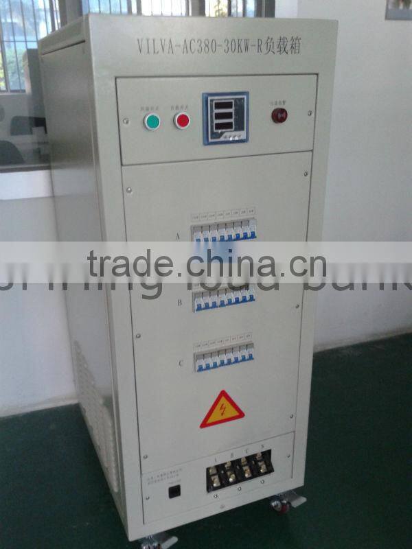 3 phase AC380V 30kW Variable Resistive Load Bank in stock