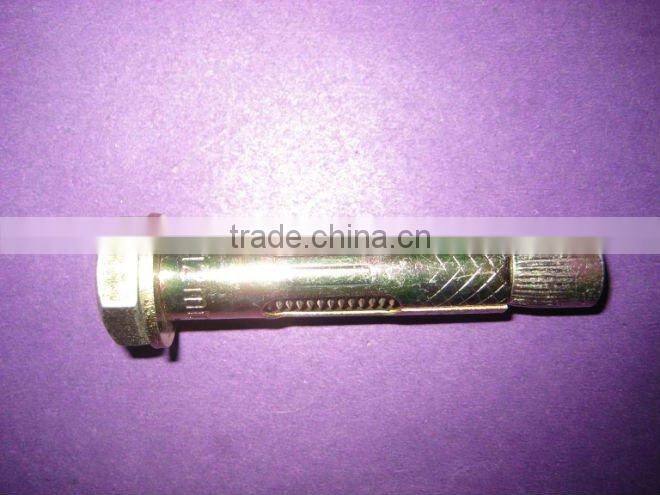 Galvanized Sleeve Anchors with hex flange nuts