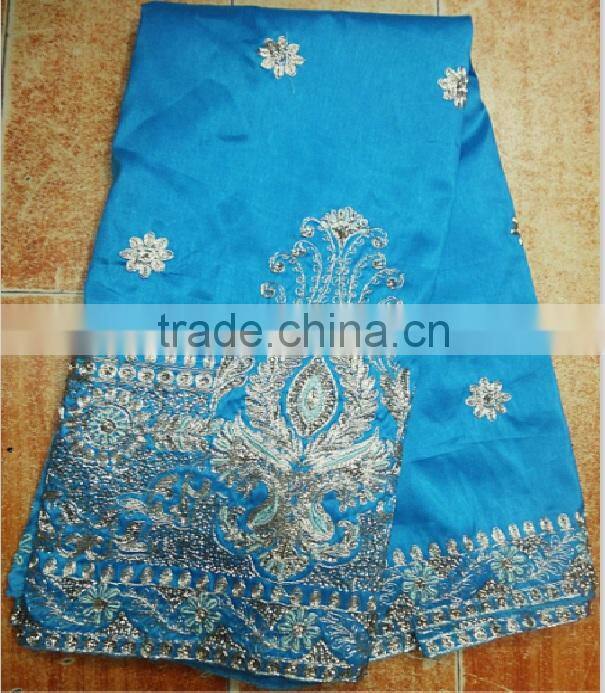 African handcut net george lace fabrics 5 yards in stock