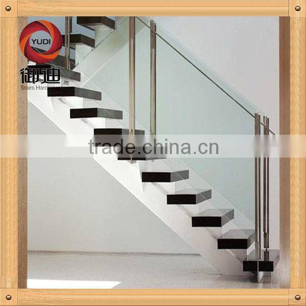 glass and steel staircase wrought iron railings