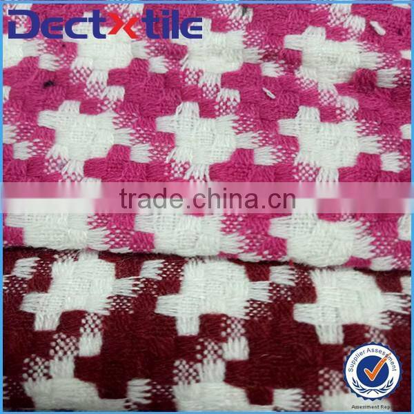 Girl warm fabric houndstooth fabric for coat