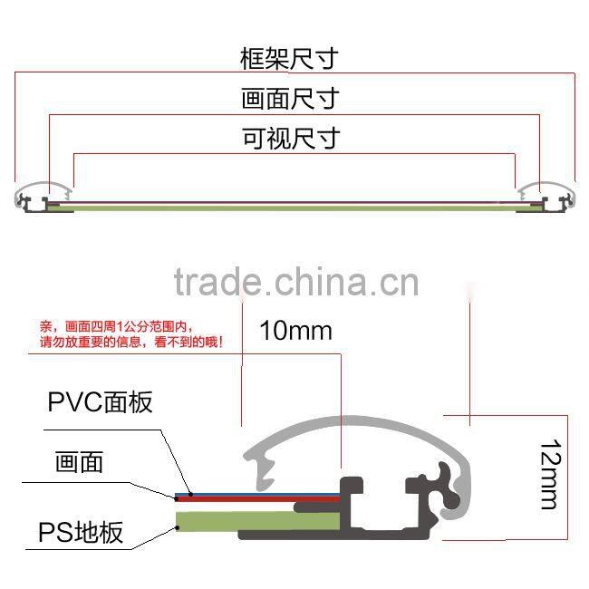 Adjustable A3/A4 Poster Stand, Lobby Sign Stand