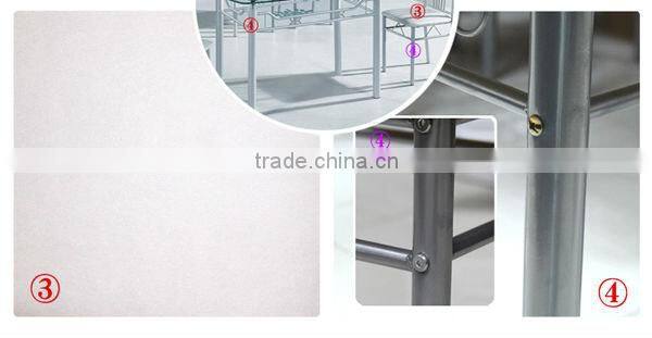 French fashional fancy glass coffee table