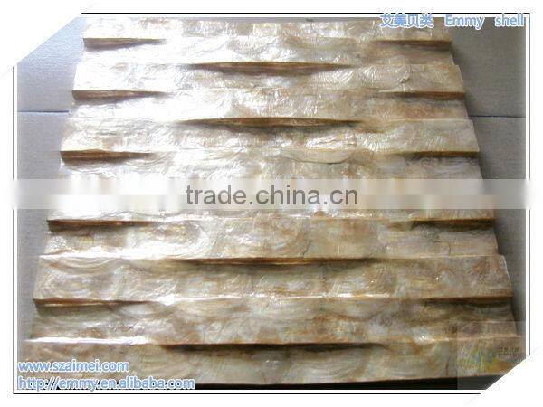 Capiz mother of pearl wall tile shell wall panel