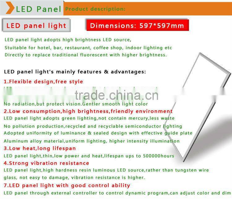 CE RoHs approved indoor decoration 1200x300mm inlay panel led light