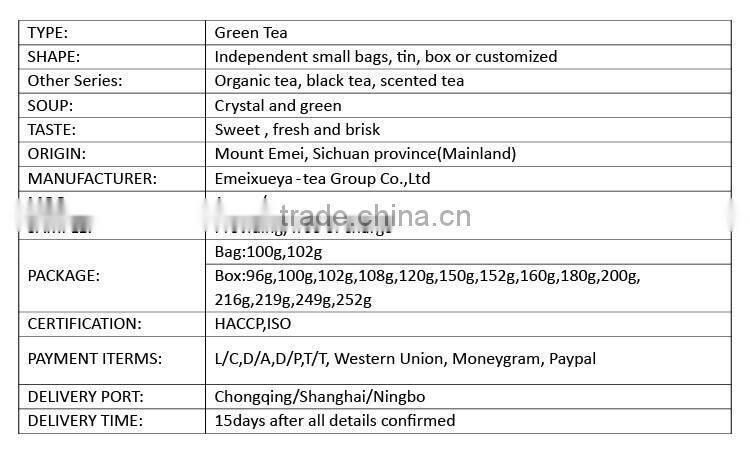 Best sales products chunmee green tea 41022