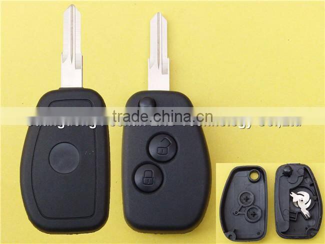 Replacement Shell Remote Key Case Fob 1 Button for Renault Twingo Clio Car Key