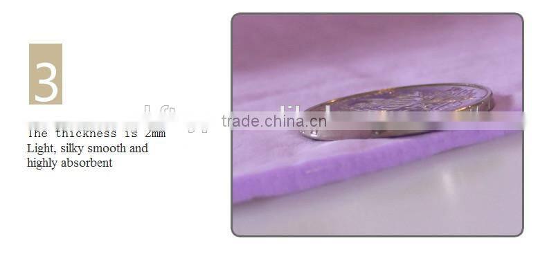 Magic Chamois fabic Clean Cham use for hair cleaning