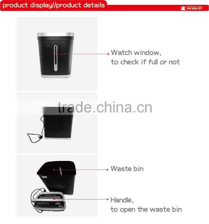 China portable paper shredder heavy duty from Hopu