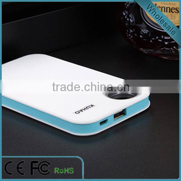 Double USB output portable power bank 10000mah for smart phone
