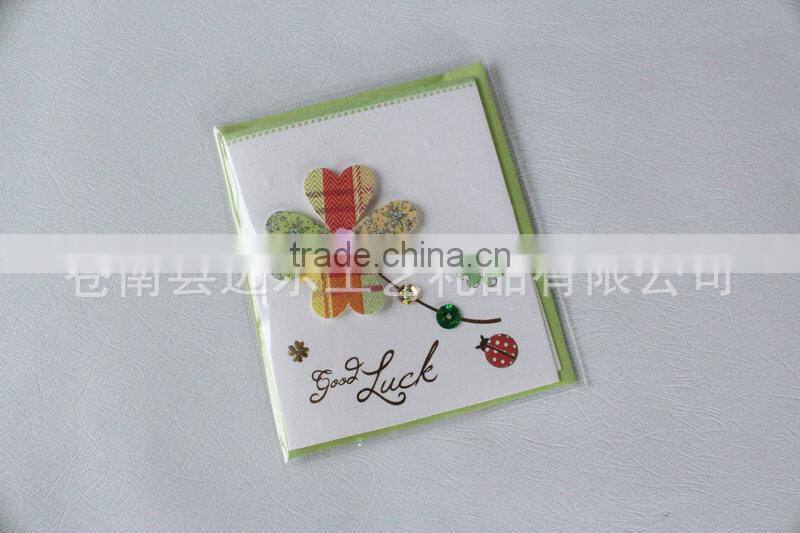 Hot sale new funny diy christmas day greeting card