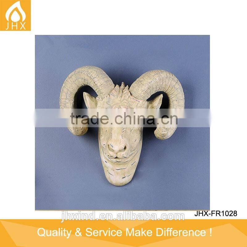 Wholesale Resin Sheep Skull Decorated Artificial Animal