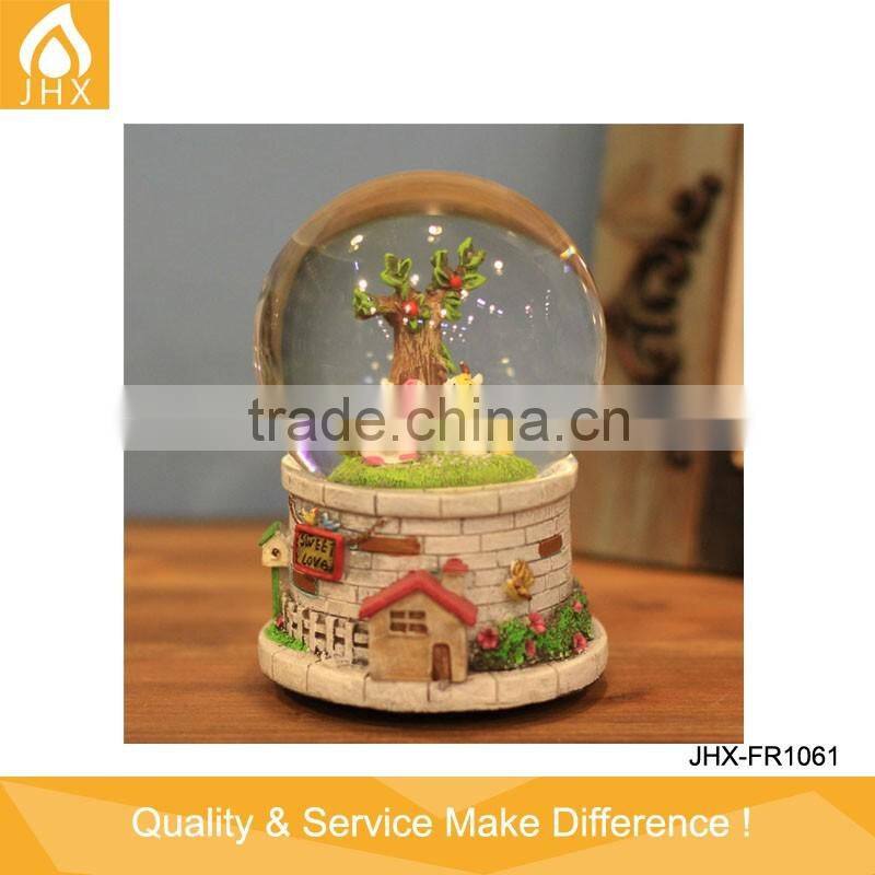Cheap Christmas Decoration Music Glass Ball