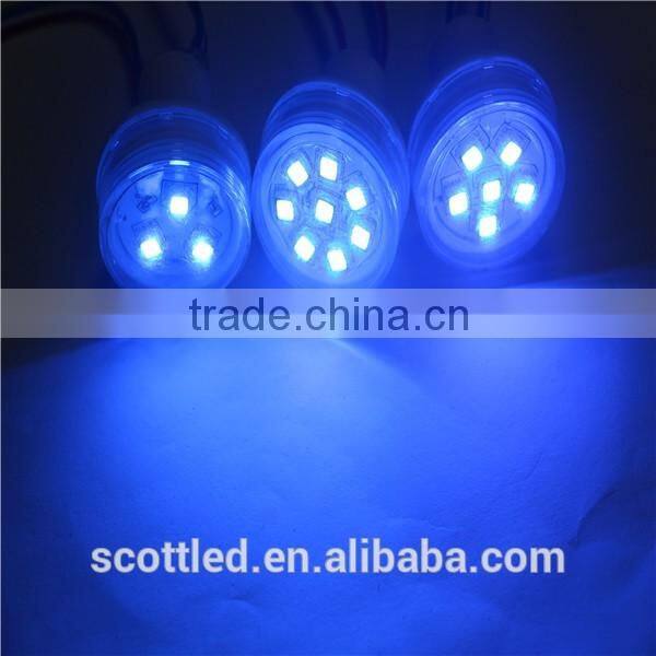 38mm led pixels DC24V fog cover amusement lights, DC12V or DC24V input, waterproof