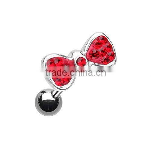 Tie Tragus Cartilage Stainless Steel Body Jewelry