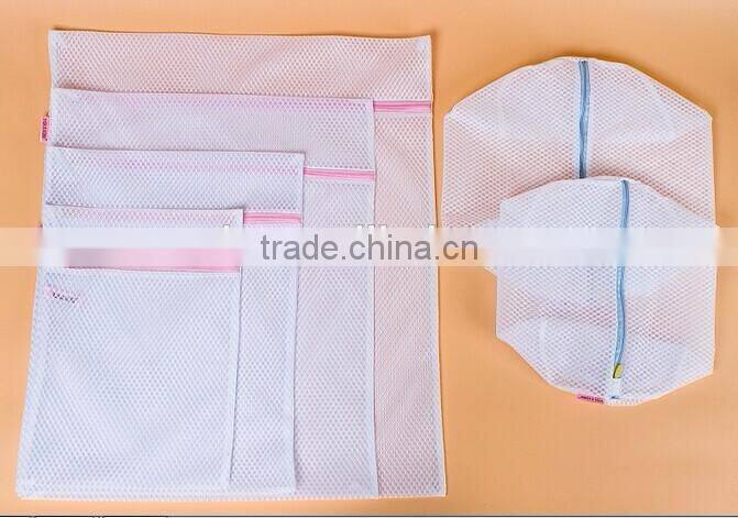 YIWU RODA 100% polyester mesh square white washing bag