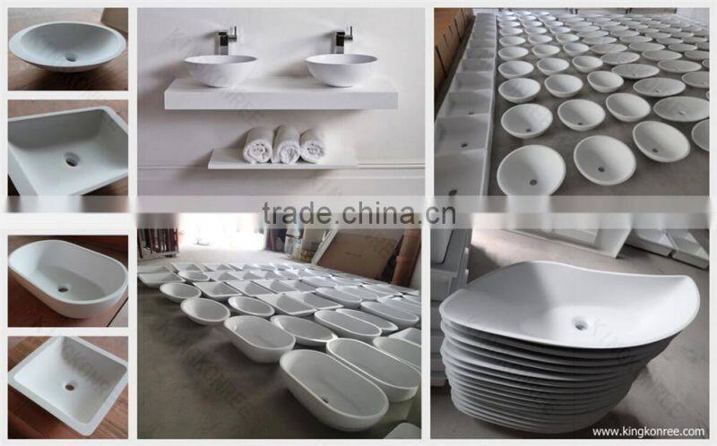 square modern marble sink bathroom face basin art basin sink