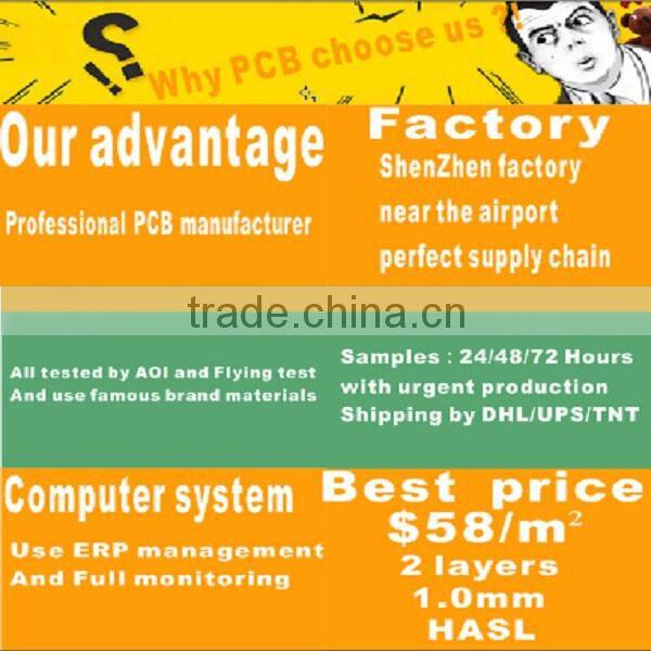 eagle pcb supplier with Quick Turn Printed Circuit Board