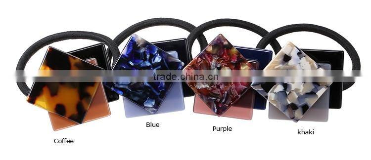 2014 fashion jewelry square acrylic accessory hair accessory for party