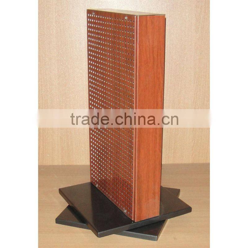 double sides rotating counter display from china manufacturer