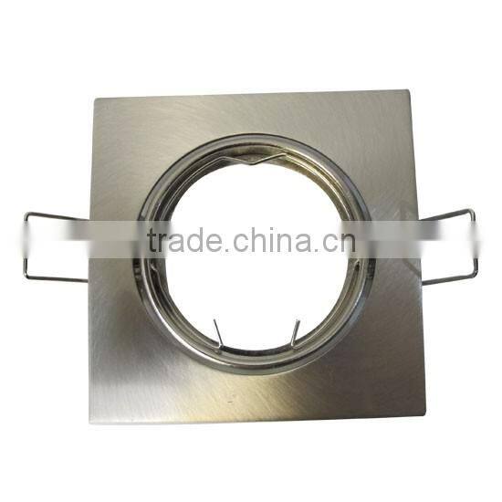 Square adjustable double lighting downlight gu10