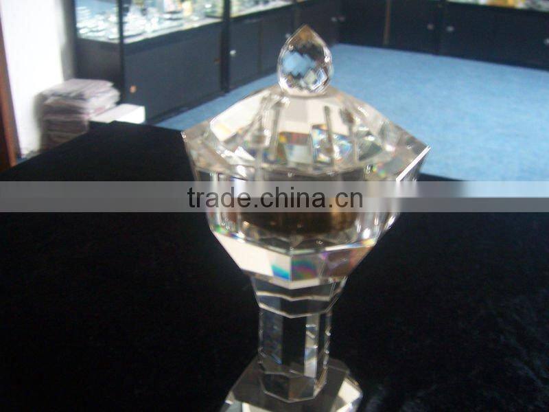 Crystal Aromatherapy Bottles Glass Perfume Bottle Crystal Censer