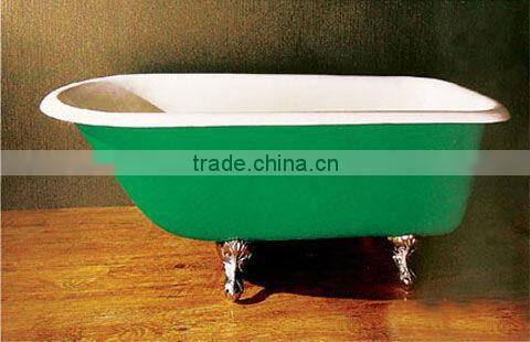 cast iron color bathtubs