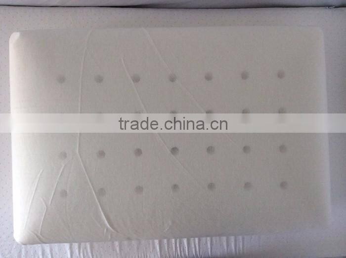 Breathable punched memory foam pillow( firm desity)
