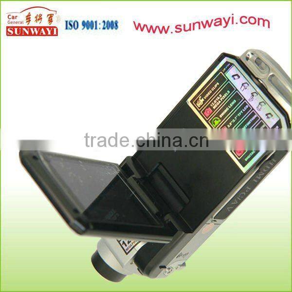 HD 720P Portable Car DVR with 2.5" TFT Colorful Screen