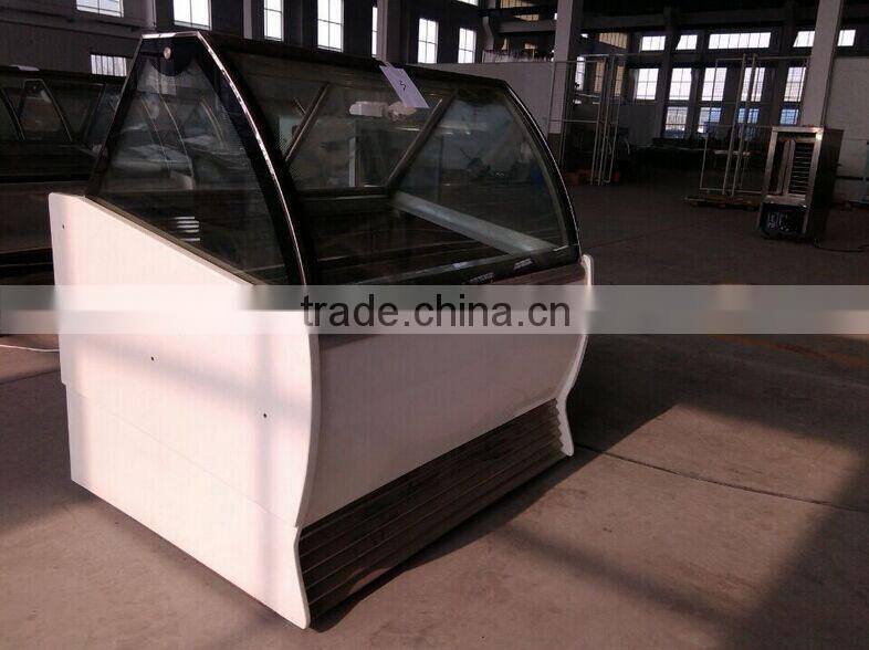 Commerical Popsicle Ice cream cart / Popsicle Display Showcase