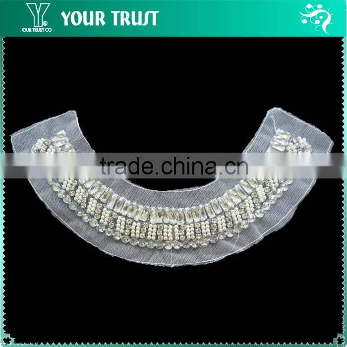 Rhinestone/Acrylic Stone/Pearl/Bead Neckline Mermaid Wedding Dress Garment Accessories