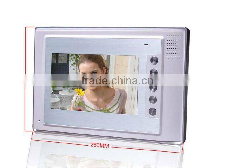 CA802+VD203 7'' 4 Wired Video Doorbell