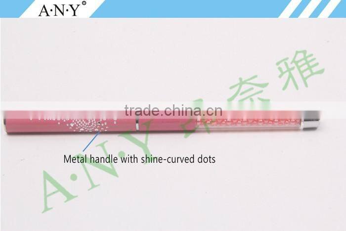 ANY Newest Pink Pearl Design Art Brush For Nail Beauty Care