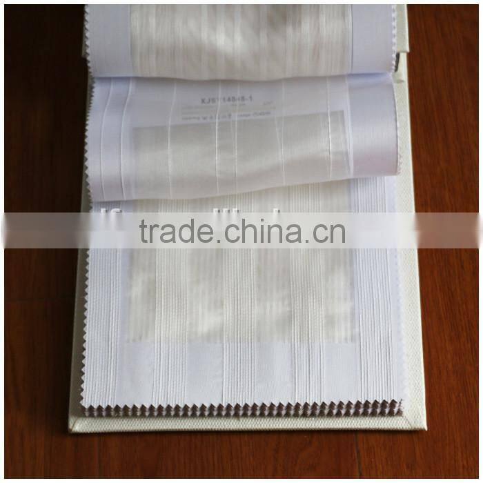 Excellent quality fire retardant yarn sunscreen window curtain XJSY 0245