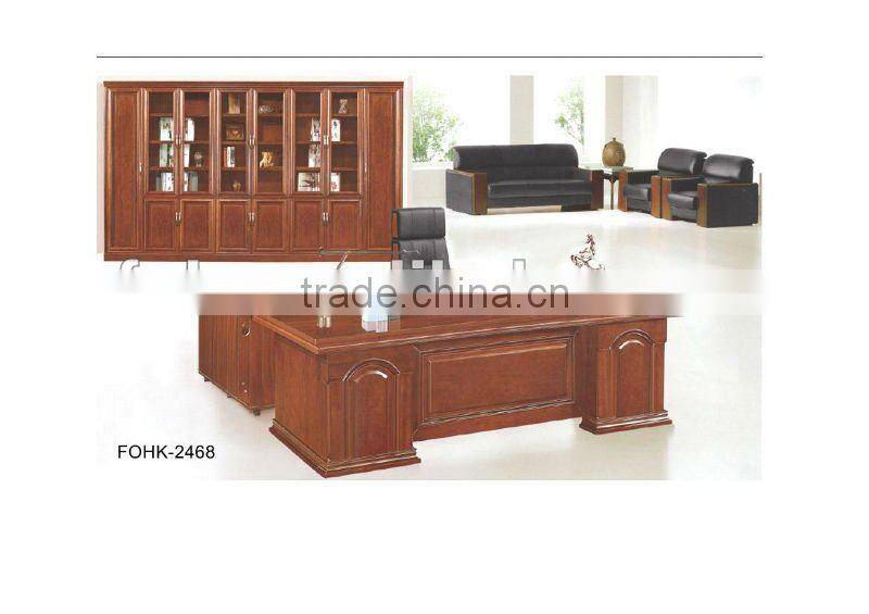 Wood Venner Executive Office Desk,Office Furniture(FOHK-2038)