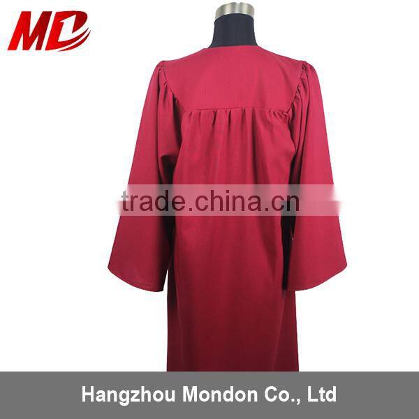 Economy Bachelor Graduation Gown Matte Maroon