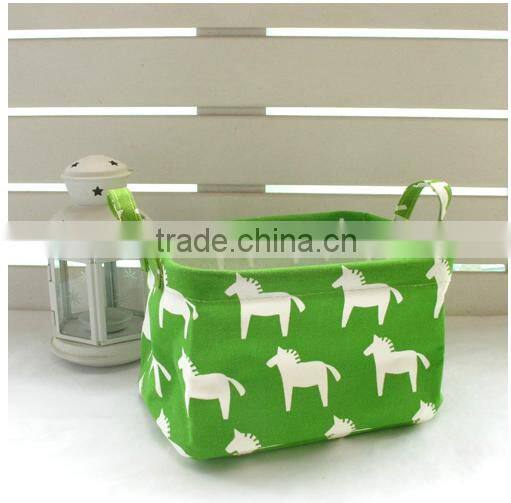 Home/Office Storage Box;Storage Box Flowers Pattern;COTTON 100% Material Storage Box