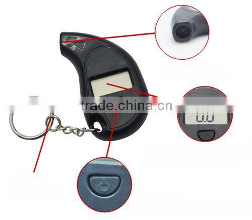 Mini Key Chain digital tire pressure gauge
