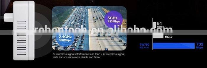 Smart Home Dual Band 2.4G 5G WiFi Repeater Extender System